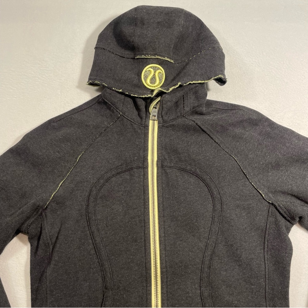 Lululemon Women’s Full Zip Raw Hem Scuba Hoodie Size 12